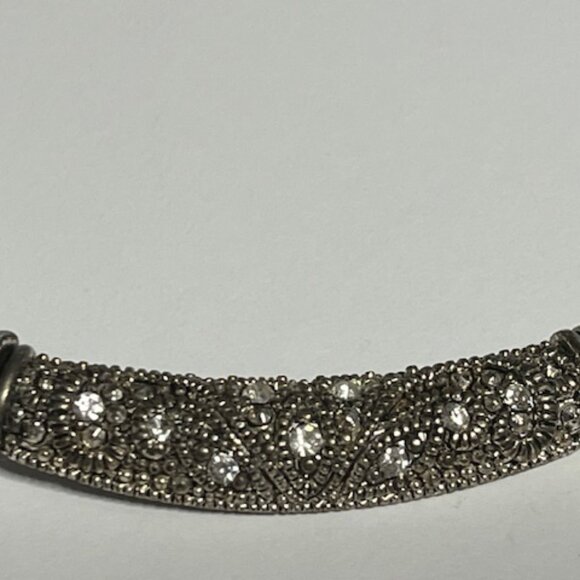 VTG Premier Designs Heirloom Intricate Design Choker-Style Necklace w/3"Extender - Picture 7 of 16